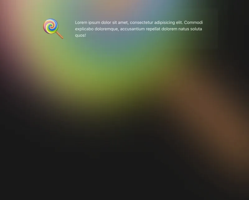 Градиентный фон