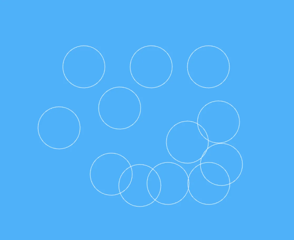 Рисование окружностей