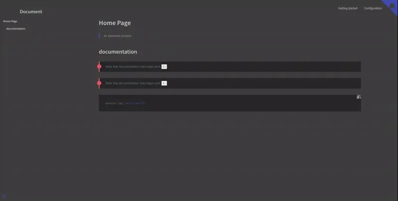 Экран загрузки в Docsify