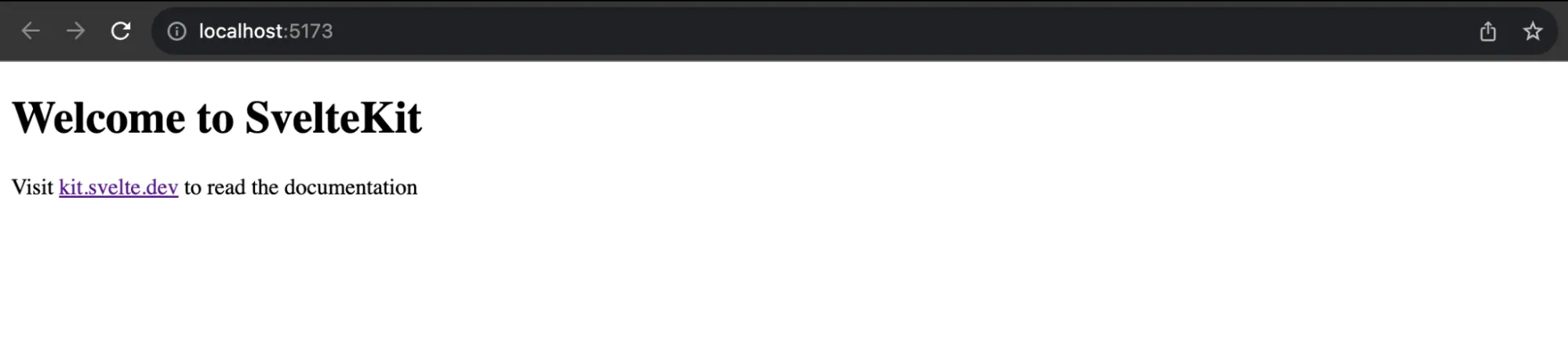 Скелетный сайт SvelteKit